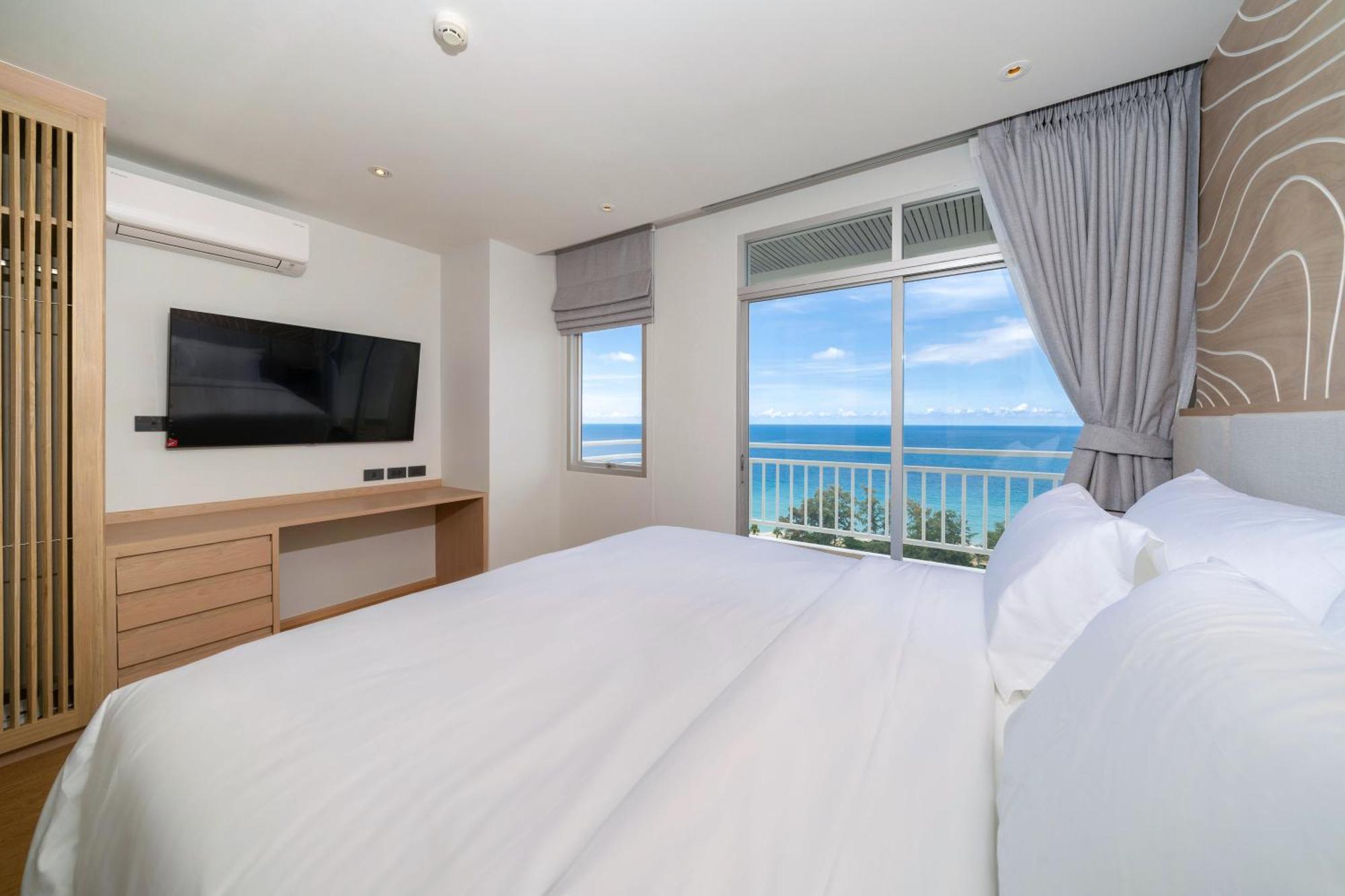 Apartment Chic Design & Full Seaview 2br 16c, Near Karon