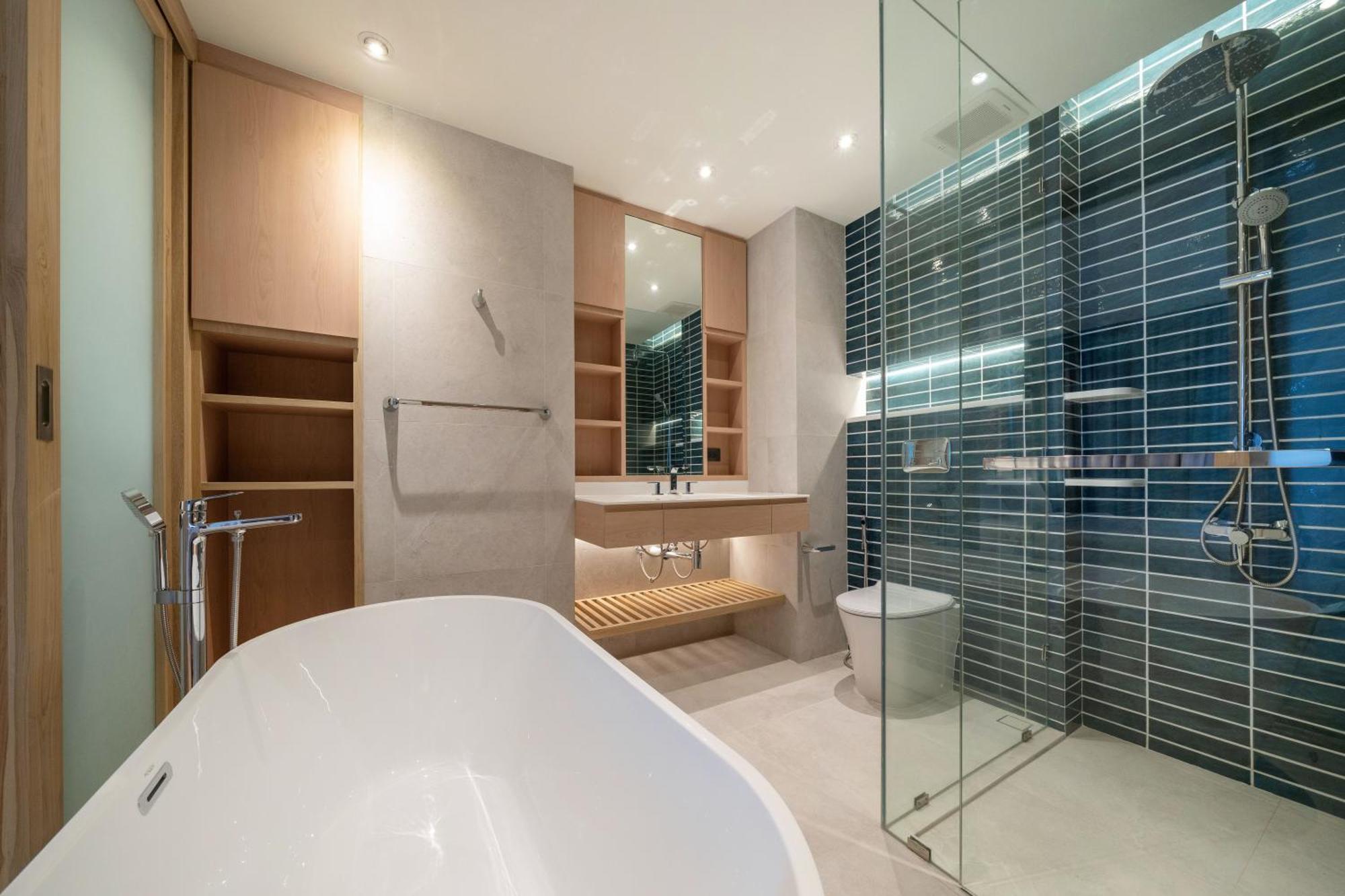 Chic Design & Full Seaview 2br 16c, Near Apartment