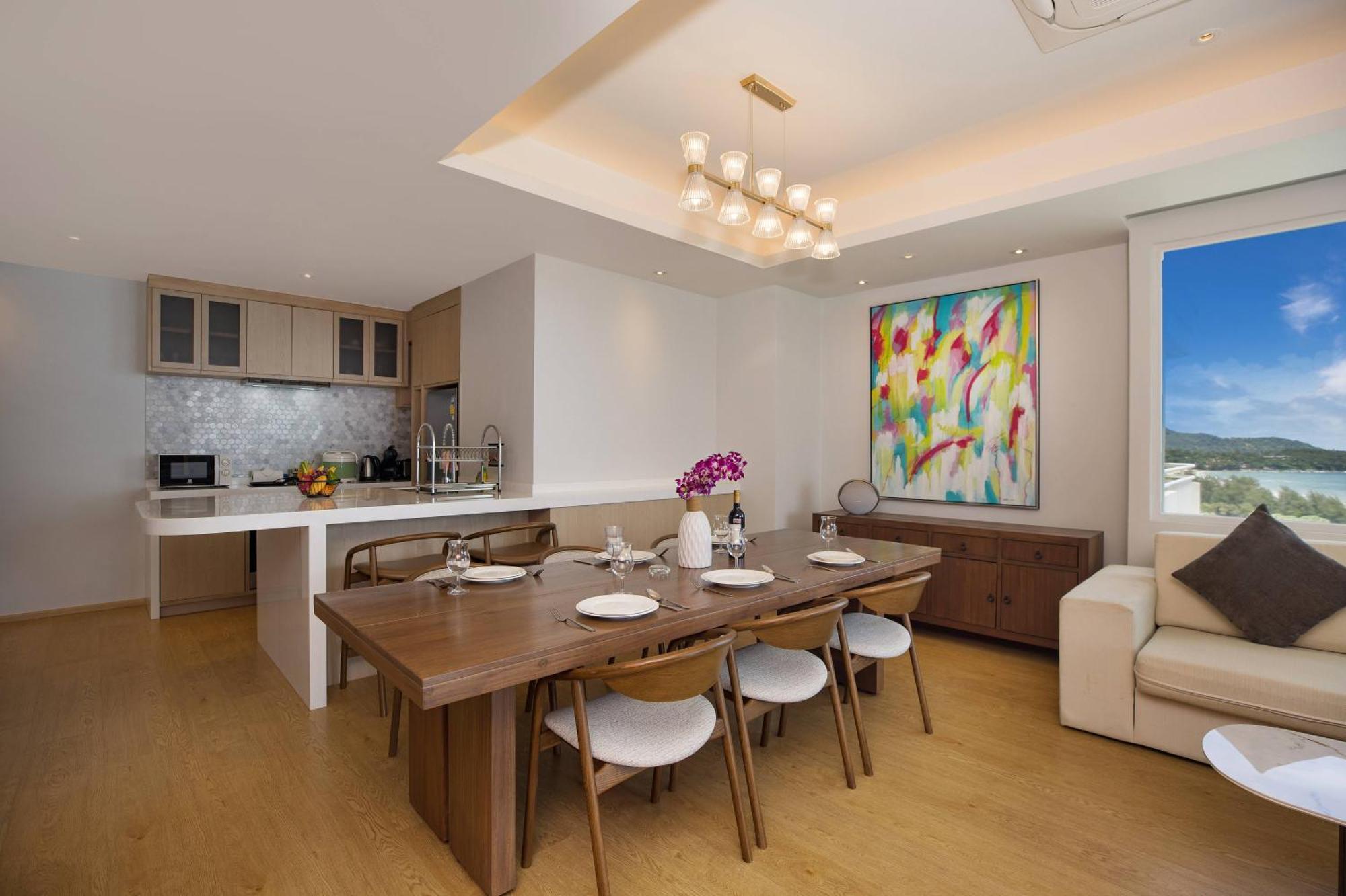Chic Design & Full Seaview 2br 16c, Near Karon